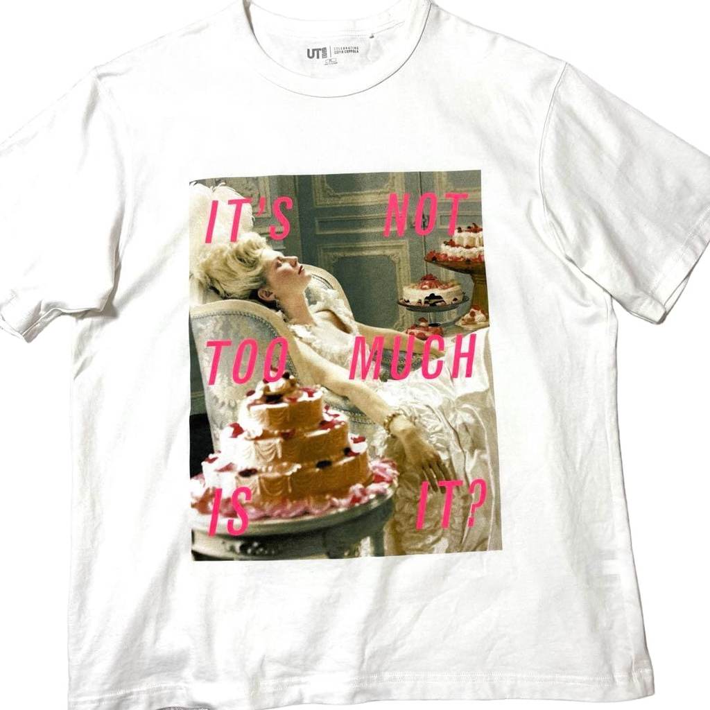 【Direct from Japan】Áo thun Uniqlo UT Sofia Coppola Marie Antoinette màu trắng【Japan Exclusive】