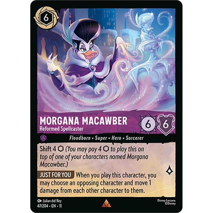 Disney Lorcana ~Winterspell~ Morgana Macawber - Reformed Spellcaster (47/204)