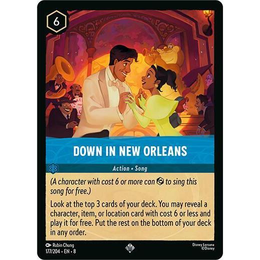 Disney Lorcana ~Reign of Jafar~ Down in New Orleans (177/204)
