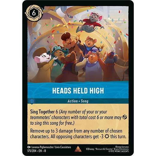 Disney Lorcana ~Reign of Jafar~ Heads Held High (175/204)