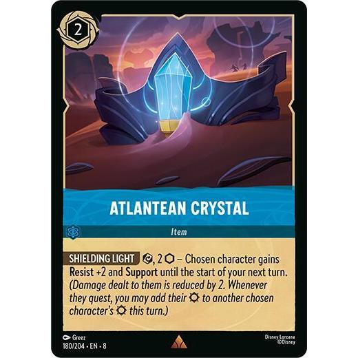 Disney Lorcana ~Reign of Jafar~ Atlantean Crystal (180/204)