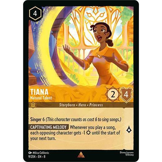 Disney Lorcana ~Reign of Jafar~ Tiana - Natural Talent (9/204)