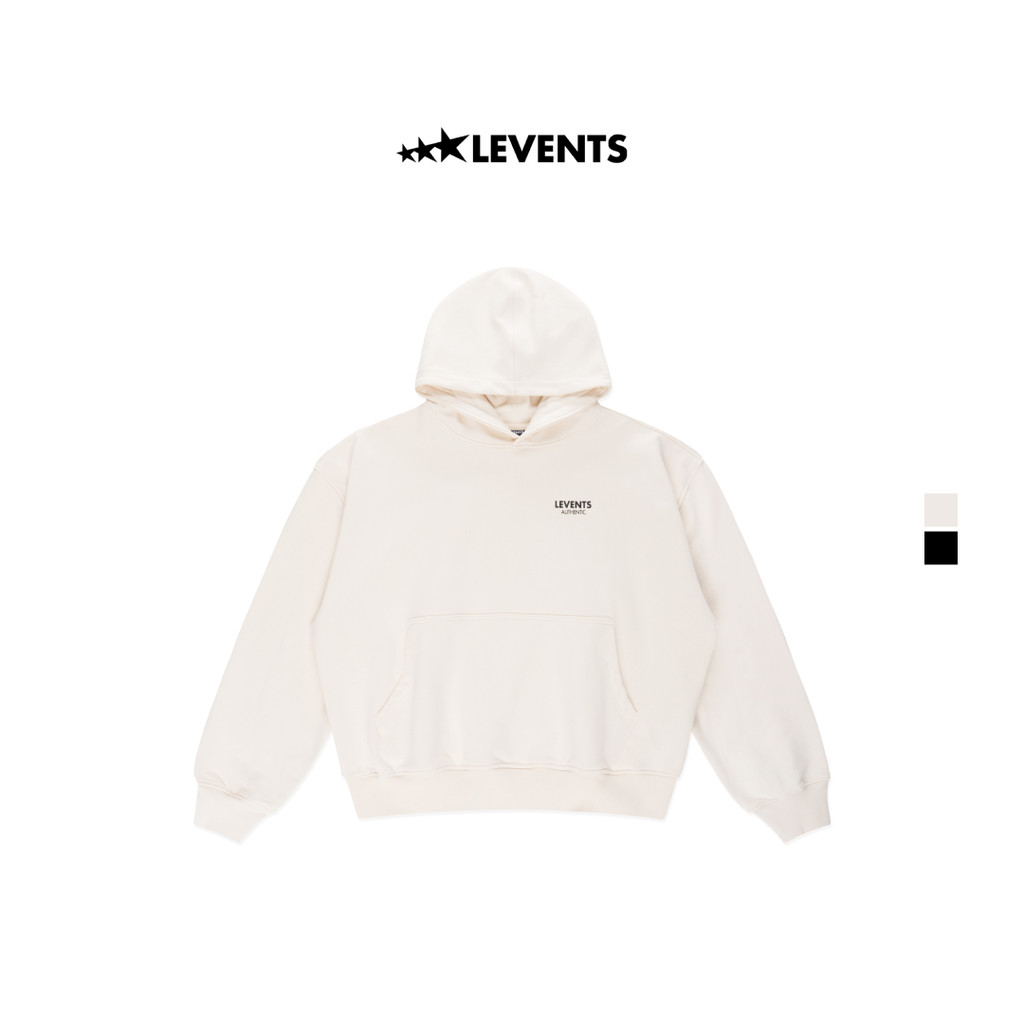 Áo Hoodie Levents Classic Authentic Boxy 2.0 Nỉ Chân Cua