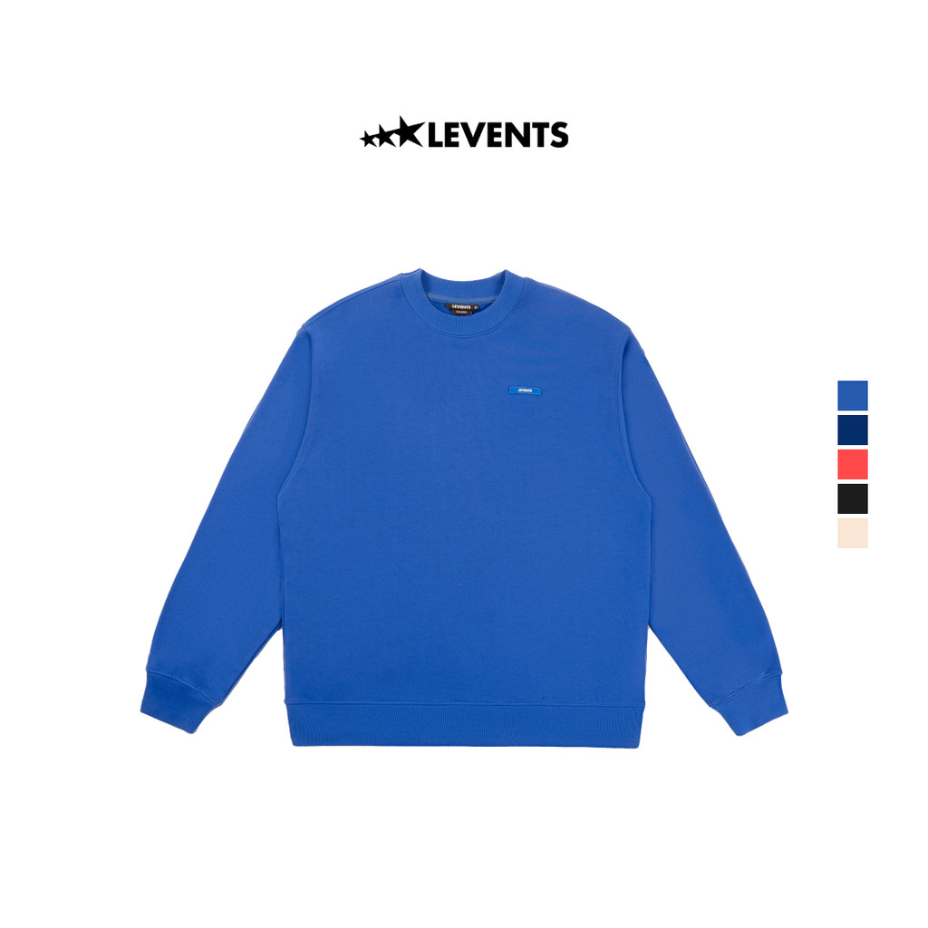 Áo Sweater Levents Classic Oversized Nỉ Chân Cua