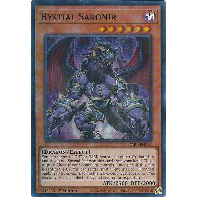 Thẻ bài Yugioh - DABL-EN007 - Bystial Saronir