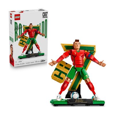 Đồ Chơi Bộ Lắp Ráp 2-Trong-1 Huyền Thoại Bóng Đá Cristiano Ronaldo LEGO EDITIONS SPORTS 43016 (854 Chi Tiết)