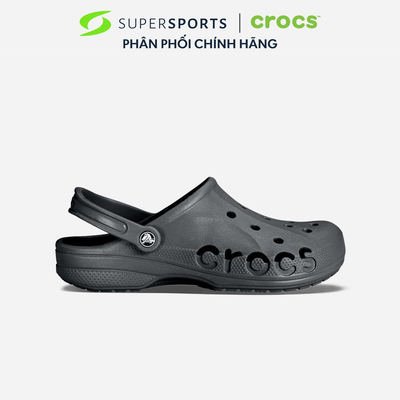 Giày Clog Unisex Crocs Baya - Xám - 10126-014 ADS01 LS100