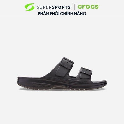 Dép Quai Ngang Nữ Crocs Saturday - Đen - 213586-001 LS200