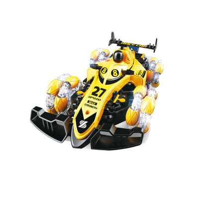 Đồ Chơi Siêu Xe Biểu Diễn Tia Chớp Điều Khiển Từ Xa (Vàng) VECTO VT188889/YL