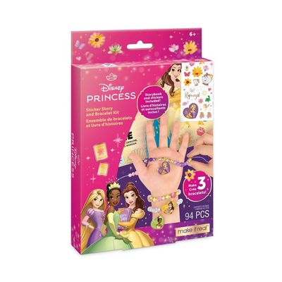 Đồ Chơi Bộ Làm Vòng Tay Sáng Tạo Công Chúa Disney MAKE IT REAL 4233MIR
