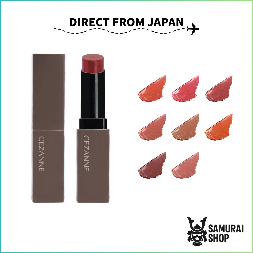 Lip Color Shield丨CEZANNE丨Glossy Finish /Gel Film Formula / Color Lock丨Direct from Japan