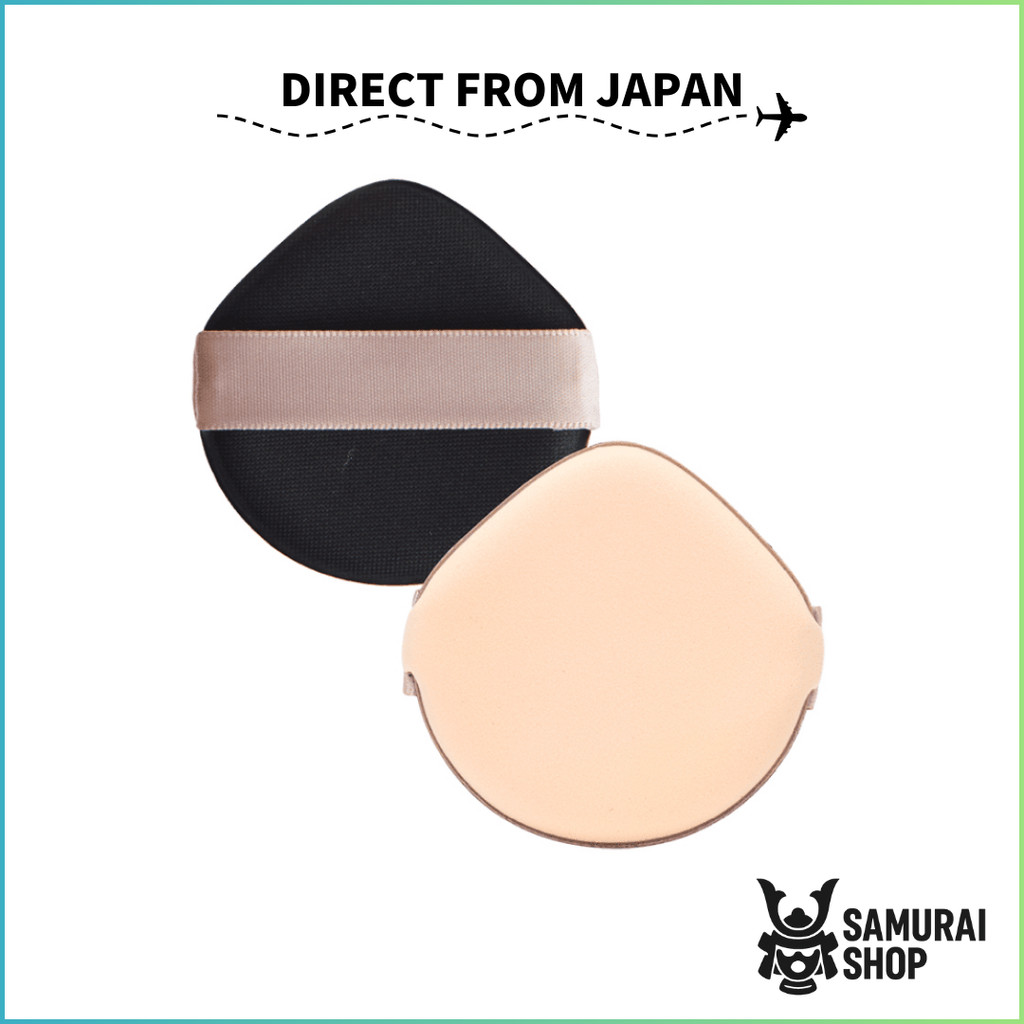 Cushion Foundation Replacement Puff (2pcs)丨CEZANNE丨Teardrop Shape / Smooth & Even Finish / Designed 