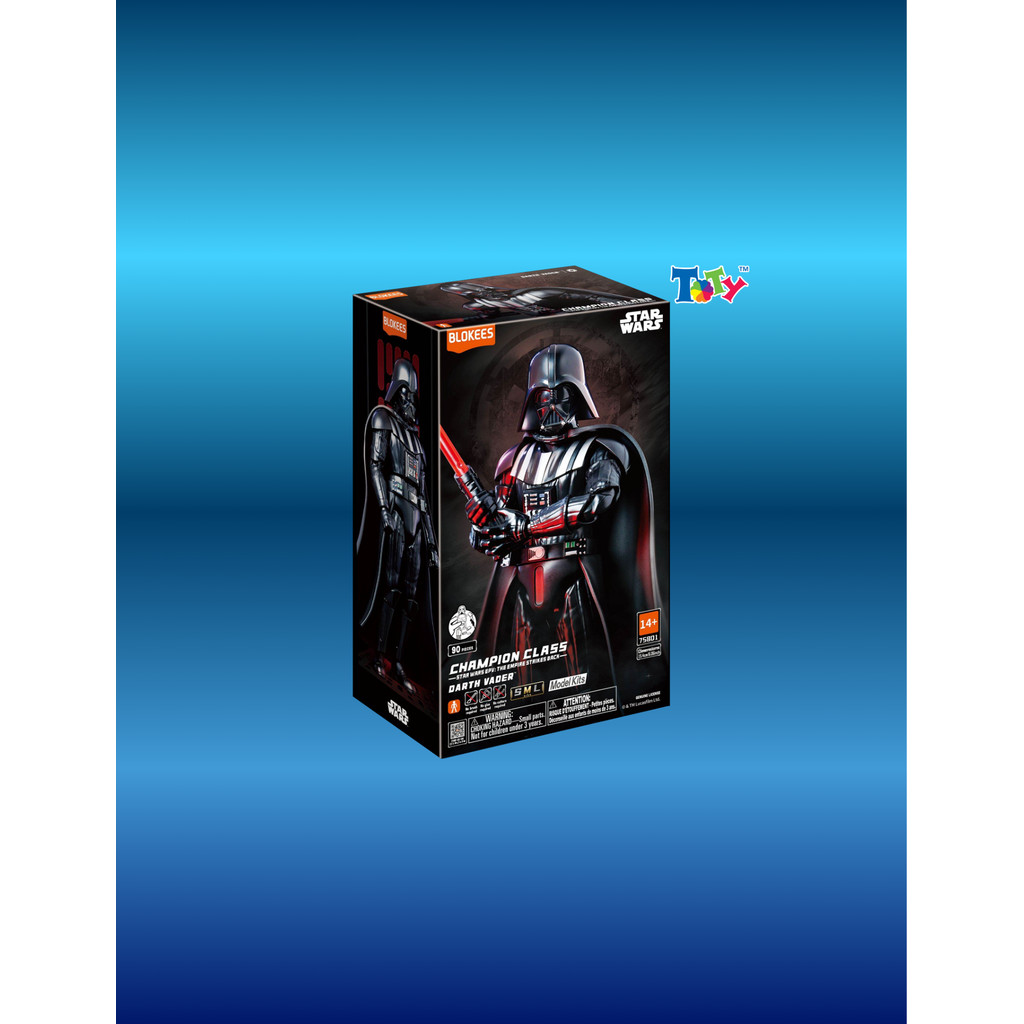 [CHÍNH HÃNG] Mô hình trang trí - Star Wars - CC01 - Evergreen movie Darth Vader - Blokees - EW02