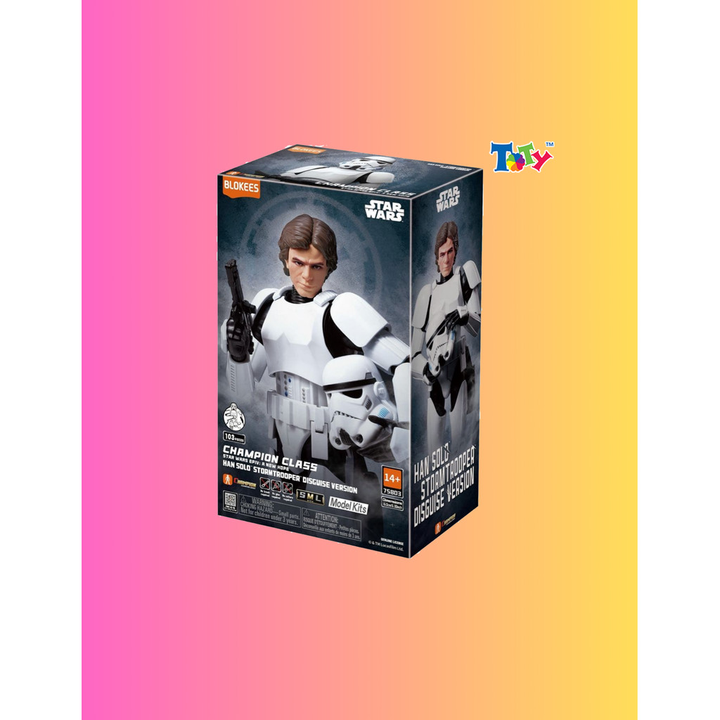 Mô hình - Star Wars - EPIV: A New Hope CC03 Series - HAN SOLO Stormtrooper disguise version - Blokee