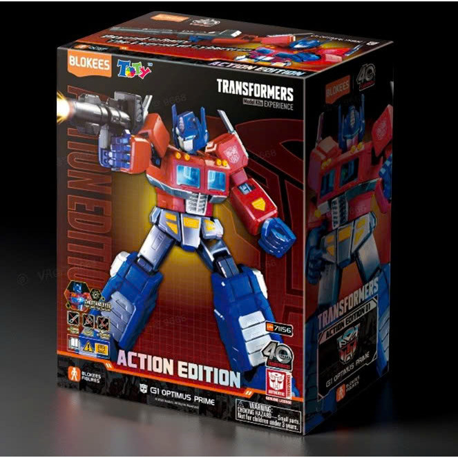 [CHÍNH HÃNG] Transformers - (Limited Model Kit) - Transformers AE01 - G1 Optimus Prime (20cm) - Lumi