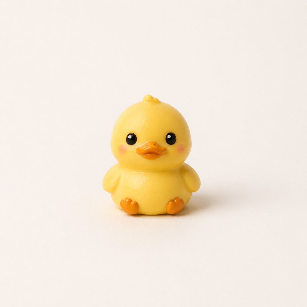 Charm Vịt Vàng Mini Decor