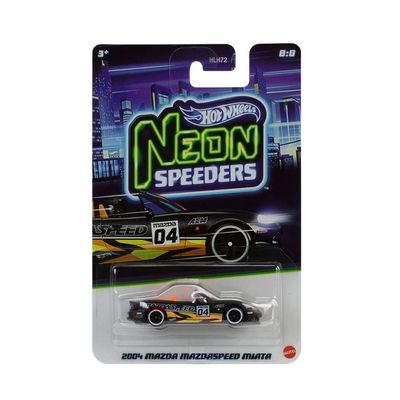 Đồ Chơi Siêu Xe Neon Speeders 2004 Mazda Mazdaspeed Miata HOT WHEELS HLH72