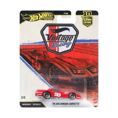 Đồ Chơi Siêu Xe Hạng Sang 76 Greenwood Corvette HOT WHEELS FPY86