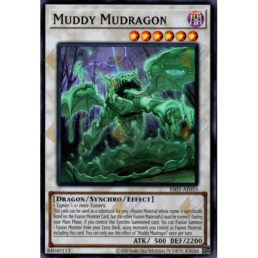 Thẻ bài Yugioh - ES02-AE055 - Muddy Mudragon
