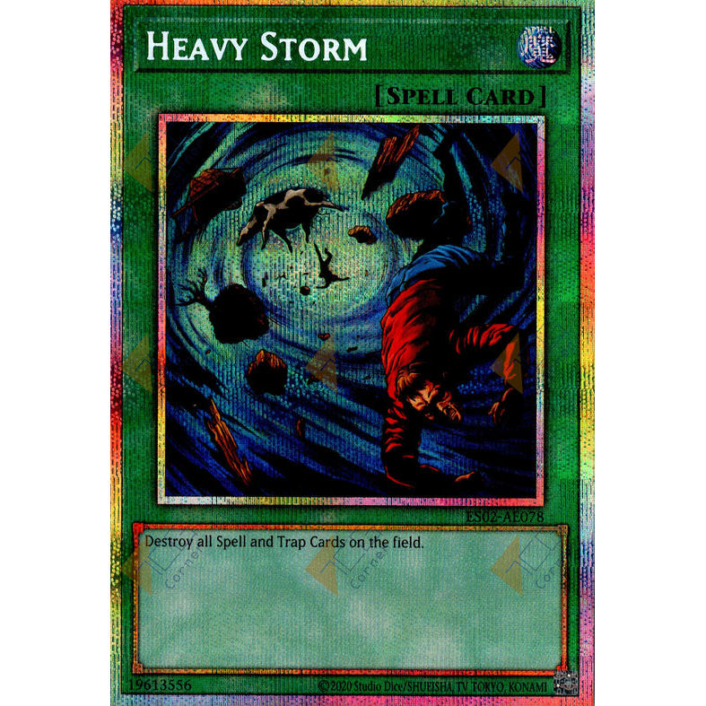 Thẻ bài Yugioh - ES02-AE078 - Heavy Storm (PSER)