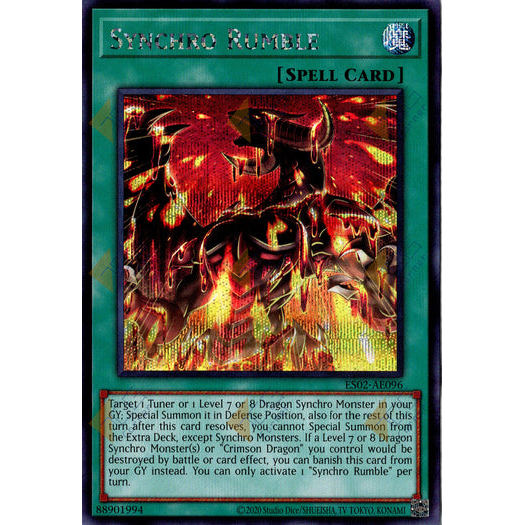 Thẻ bài Yugioh - ES02-AE096 - Synchro Rumble