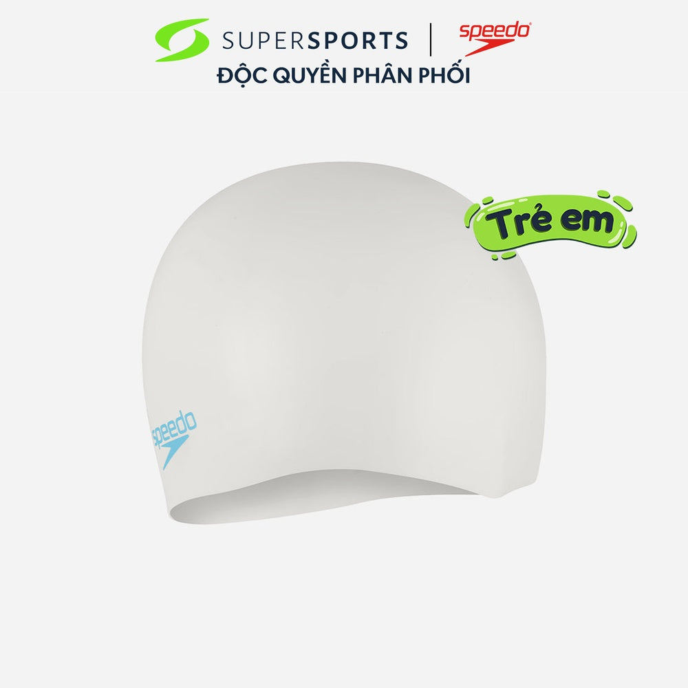 Nón Bơi Trẻ Em Speedo Junior Silicone - Trắng - 8-7099017621