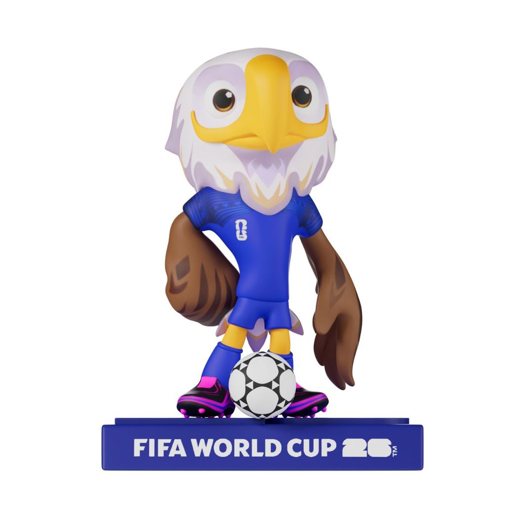 Đồ Chơi Mô Hình Linh Vật World Cup 2026 - Clutch Mỹ 9cm SEASONAL COLLECTION HNSS-WC26-PB9-U001b