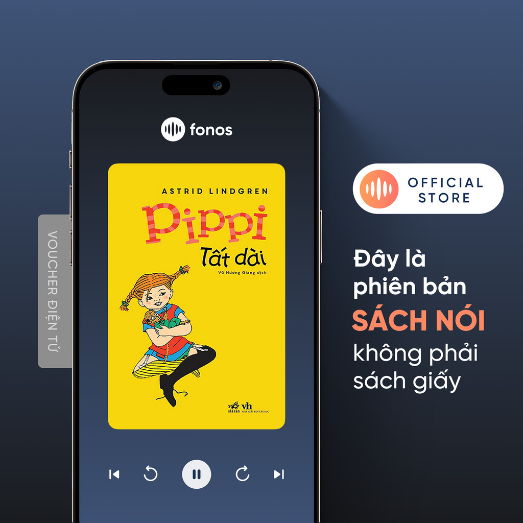 Sách Nói Fonos: Pippi Tất Dài