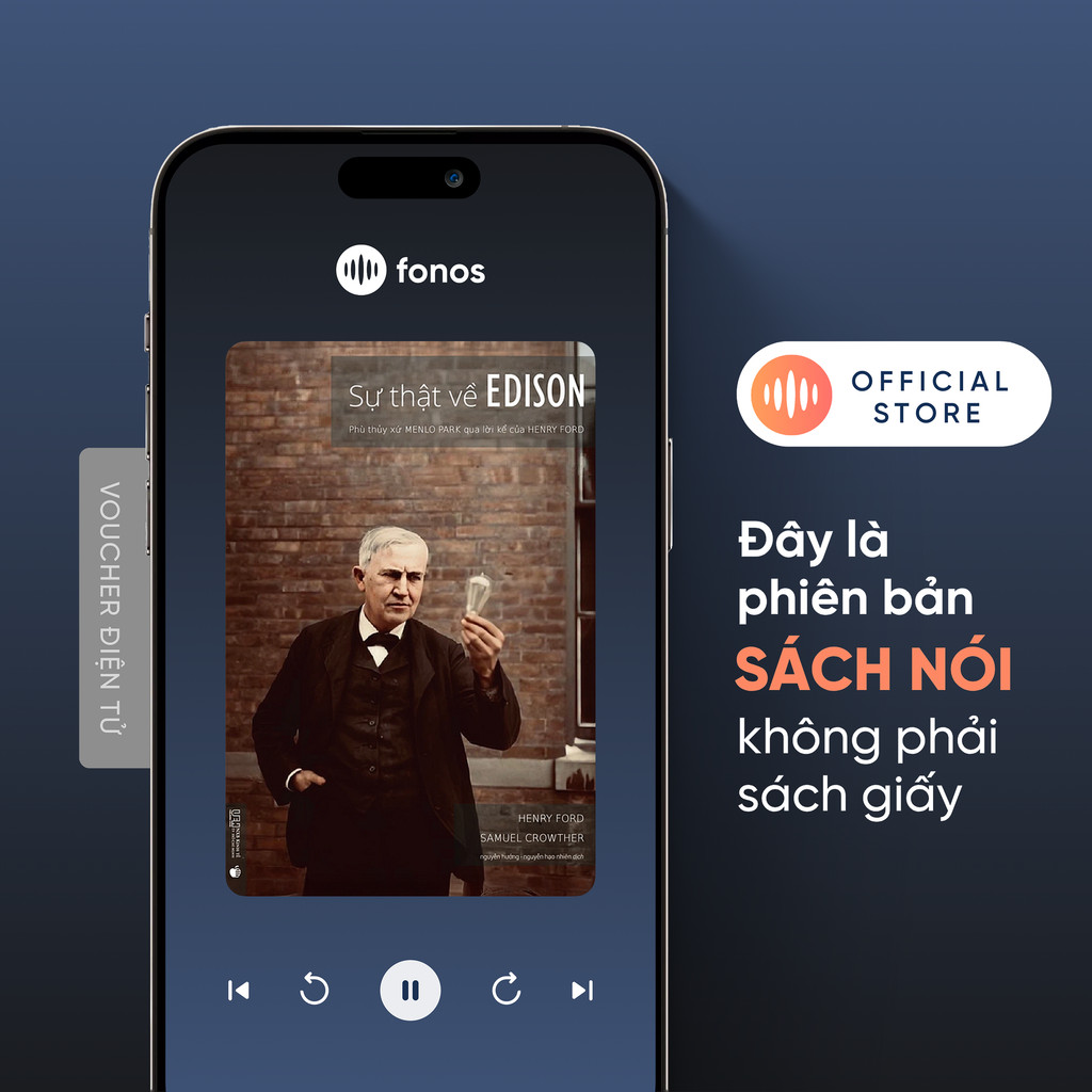 Sách Nói Fonos: Sự Thật Về Edison
