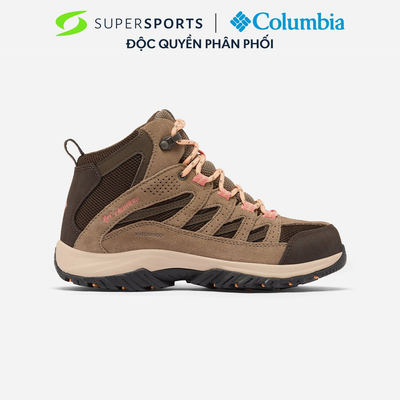 Giày Leo Núi Nữ Columbia Crestwood Mid Waterproof - Nâu - 2099861231
