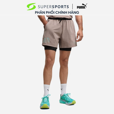 Quần Ngắn Thể Thao Nam Puma X Hyrox 2In1 Pwrmode - Be - 52923681