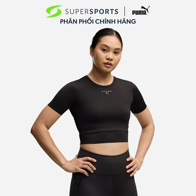 Áo Crop-Top Nữ Puma X Hyrox Pwrmode - Đen - 52932801