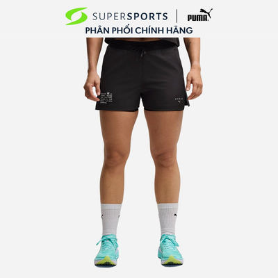 Quần Ngắn Thể Thao Nữ Puma X Hyrox 3 Inch 2In1 - Đen - 52925601