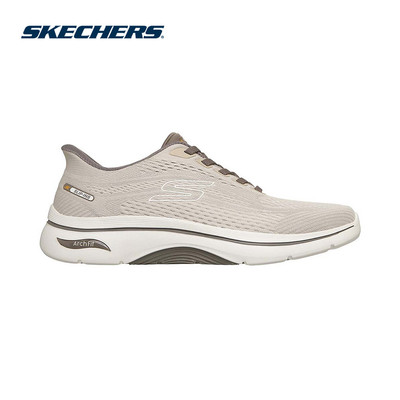 Giày Thể Thao Nam Skechers Slip-Ins GOwalk Arch Fit 2.0 Percy Đi Bộ - 216812-TAN APMA