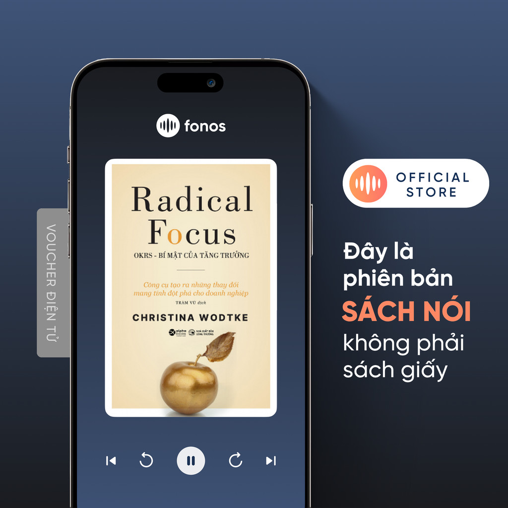 Sách nói Fonos: OKRs - Bí Mật Của Tăng Trưởng