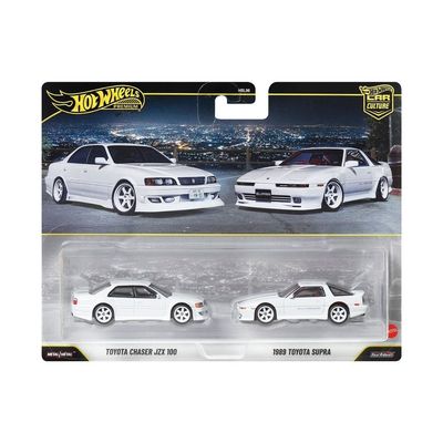 Đồ Chơi Bộ Đôi Siêu Xe Premiums - Toyota Chaser JZX100 HOT WHEELS JHW57/HBL96