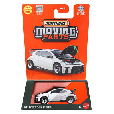 Đồ Chơi Siêu Xe Đua Rally Toyota Yaris GR Rally2 2024 MATCHBOX JHV36/FWD28