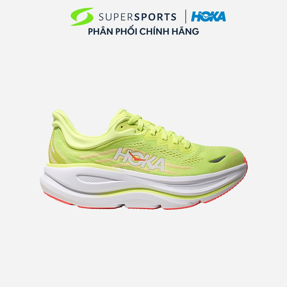 Giày Chạy Bộ Nữ HOKA Bondi 9 Wide - Xanh Lá - 1162014-NYZS