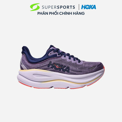 Giày Chạy Bộ Nữ HOKA Bondi 9 Wide - Tím - 1162014-BJM