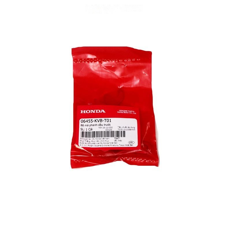 Bộ má phanh dầu trước AB 110 FI / 125 / Lead 125 (06455KVBT01) HONDA MC