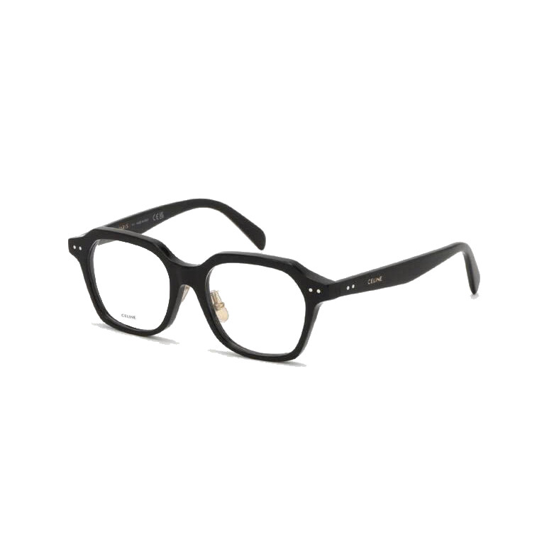 Gọng Kính CELINE Chính Hãng CL50127F 001, Dáng Oval Bo Góc, Gọng Đen Cao Cấp