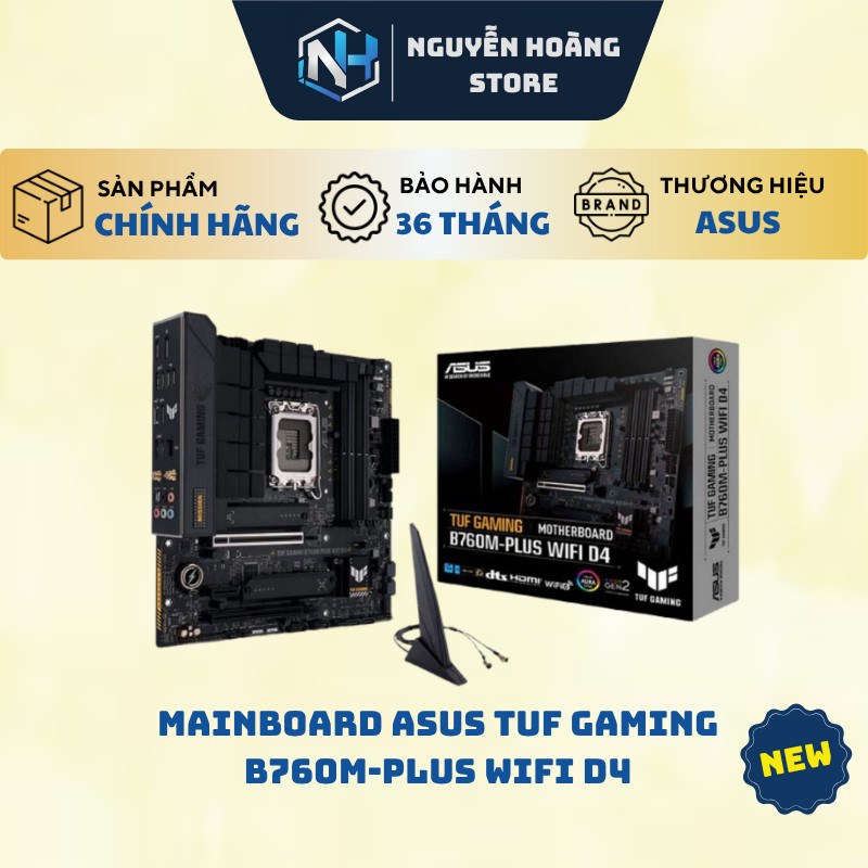 Mainboard ASUS TUF GAMING B760M-PLUS WIFI D4