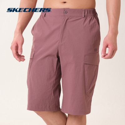 Quần Đùi Thể Thao Nam Skechers Cali Breeze Iconic Shorts - SL326M284-0220