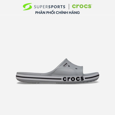 Dép Quai Ngang Unisex Crocs Bayaband - Xám - 205392-007