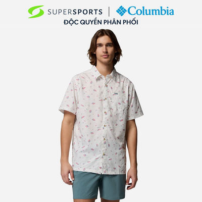 Áo Sơ Mi Nam Columbia Pfg Super Slack Tide Camp - Trắng - 1653761115