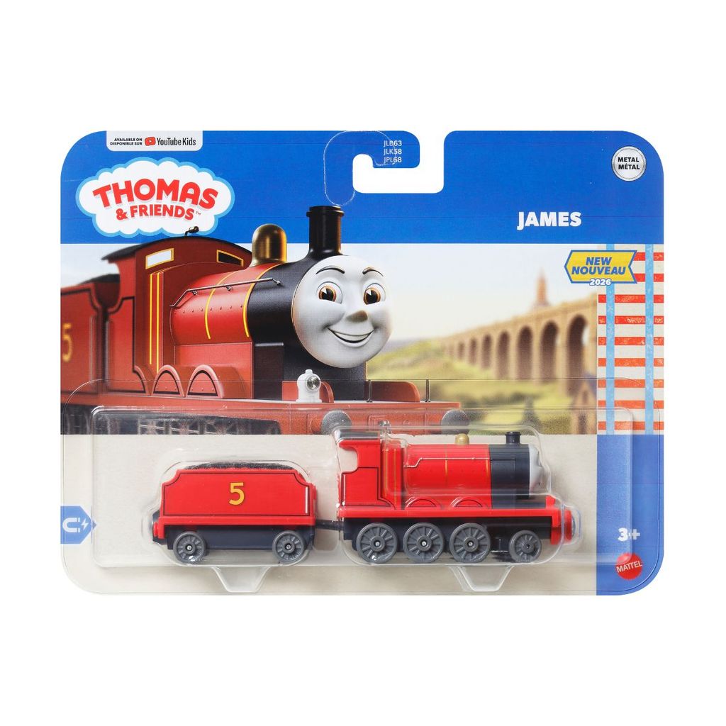 Đồ Chơi Mô Hình Đầu Kéo Và 1 Toa Tàu James THOMAS FRIEND JLB65/JLB63