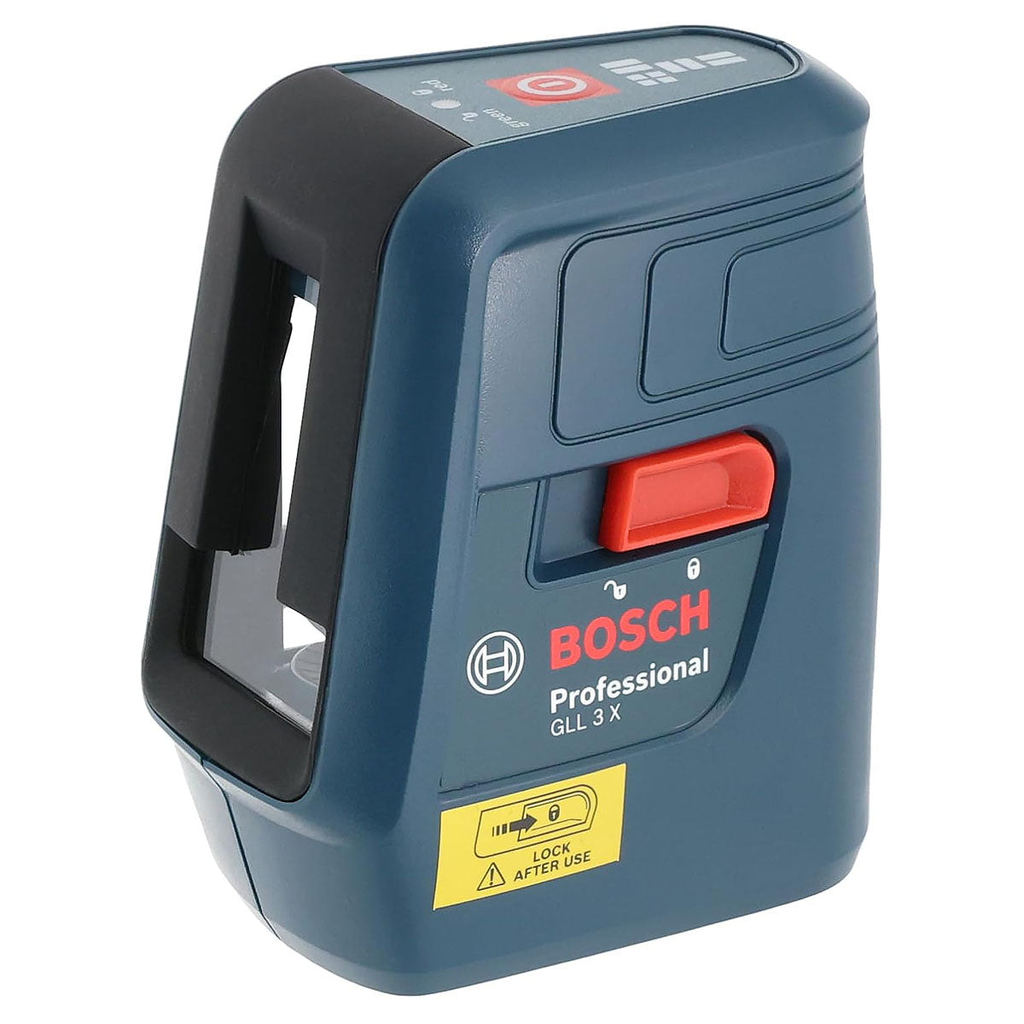 MÁY CÂN MỰC LASER TIA ĐỎ GLL 3X 15M SAI SỐ ±0.5 MM/M 0601063CJ0 BOSCH - HÀNG CHÍNH HÃNG