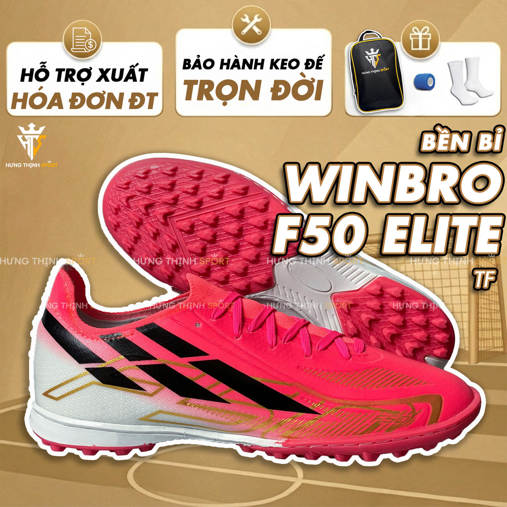 Giày Đá Bóng / Giày Đá Banh WINBRO F50 ELITE VN Giá Rẻ |TF Sân Cỏ Nhân Tạo| Tặng Khâu Đế + Bảo Hành 