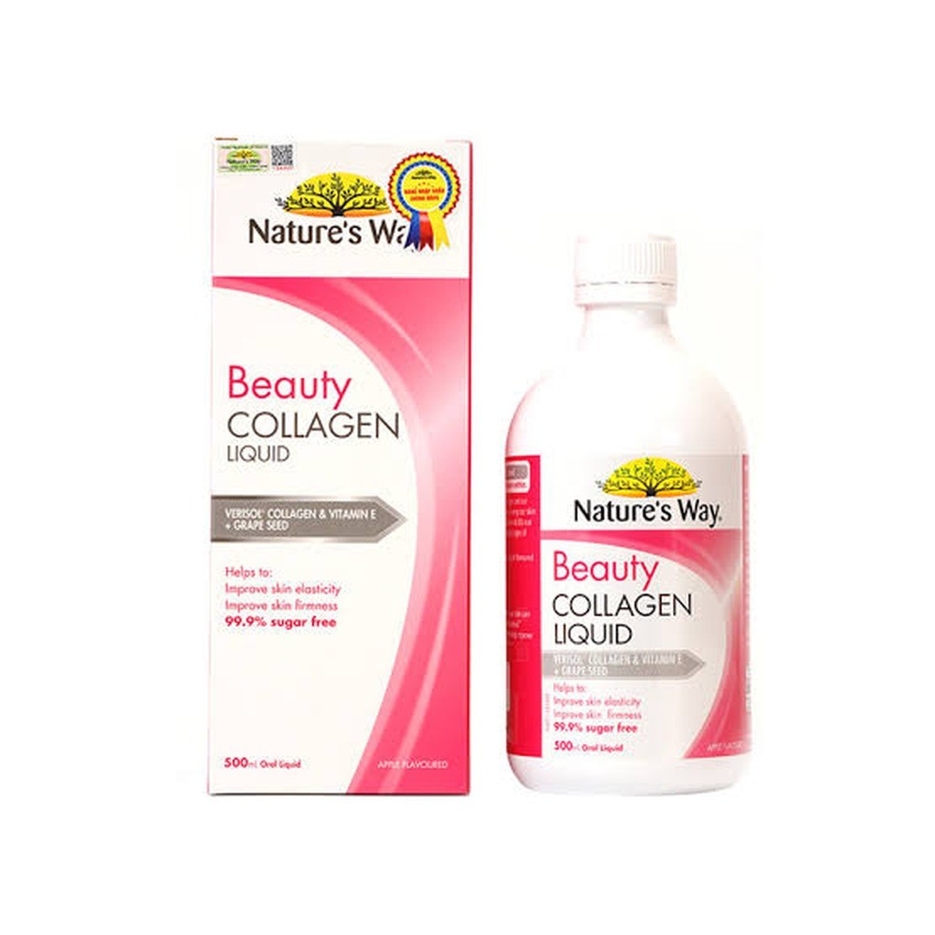 Nước Uống Collagen Nature's Way Beauty Collagen Liquid Chai 500ml