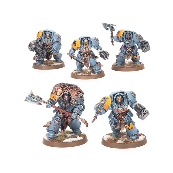 SPACE WOLVES: WOLF GUARD TERMINATORS - Mô hình Warhammer